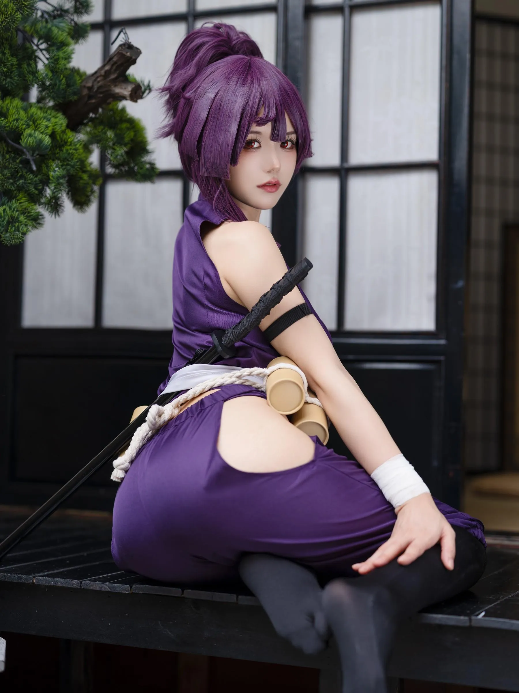 小仓千代w – NO.56 Yuzuriha Jigokuraku 地獄楽 杠 [26P]插图1